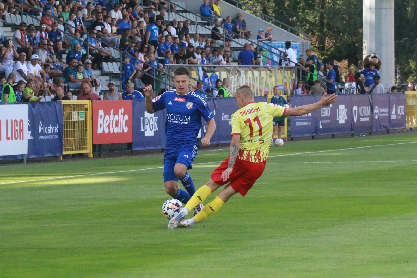 Wysoka wygrana Miedzi Legnica ze Zniczem Pruszków