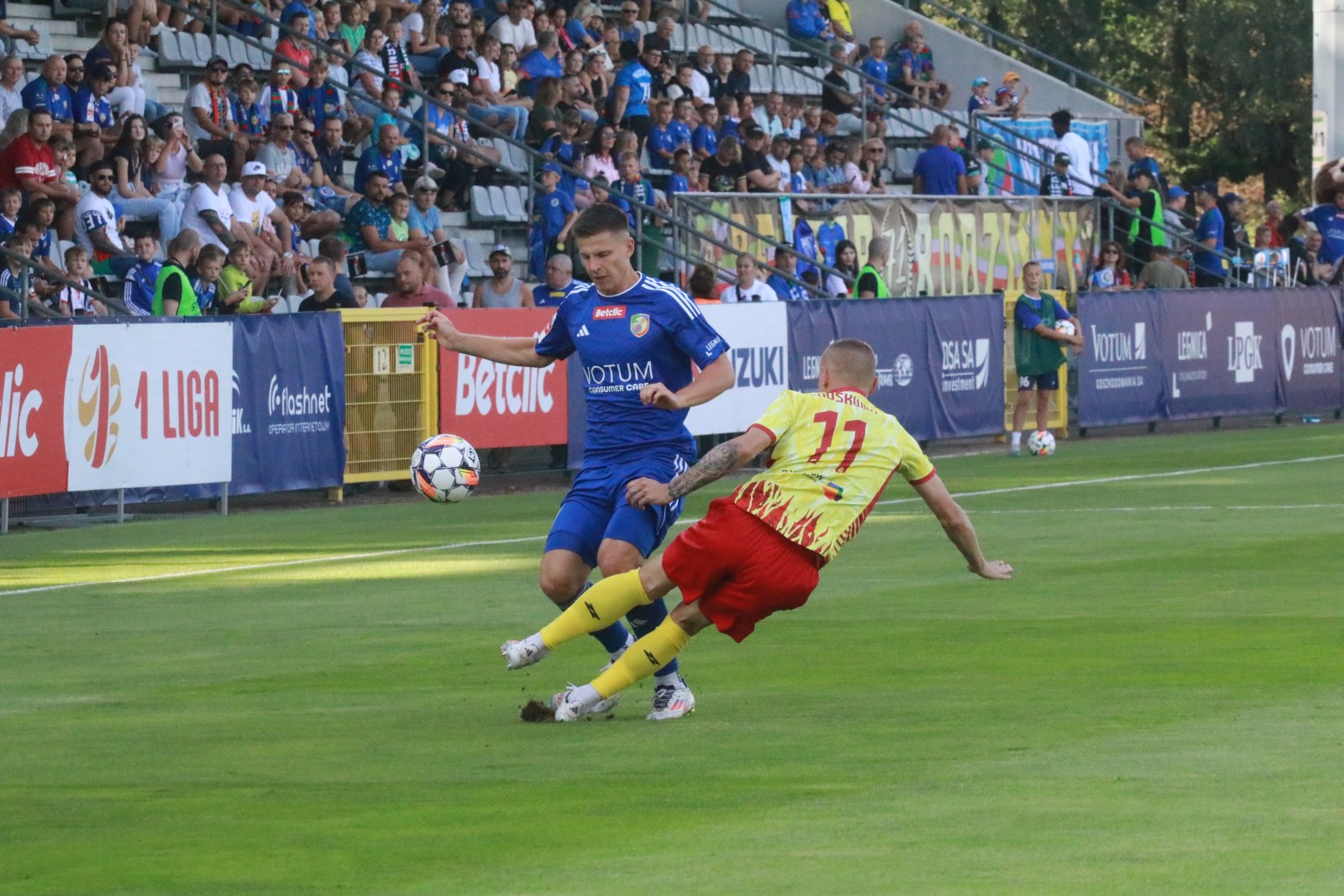 Wysoka wygrana Miedzi Legnica ze Zniczem Pruszków