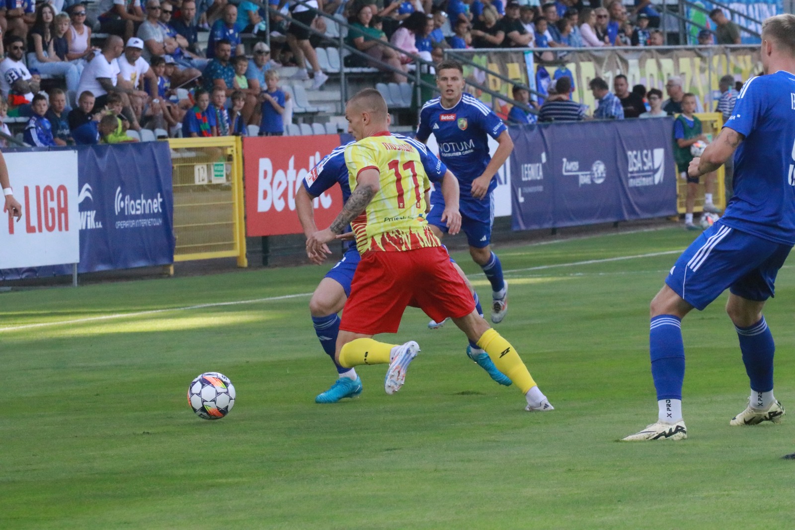 Wysoka wygrana Miedzi Legnica ze Zniczem Pruszków