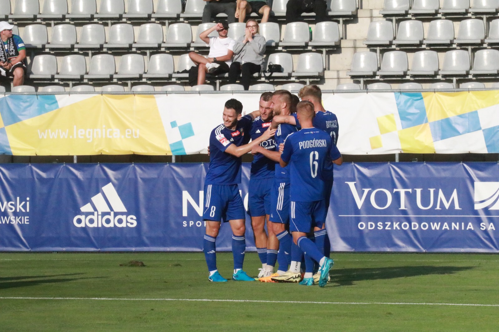 Wysoka wygrana Miedzi Legnica ze Zniczem Pruszków