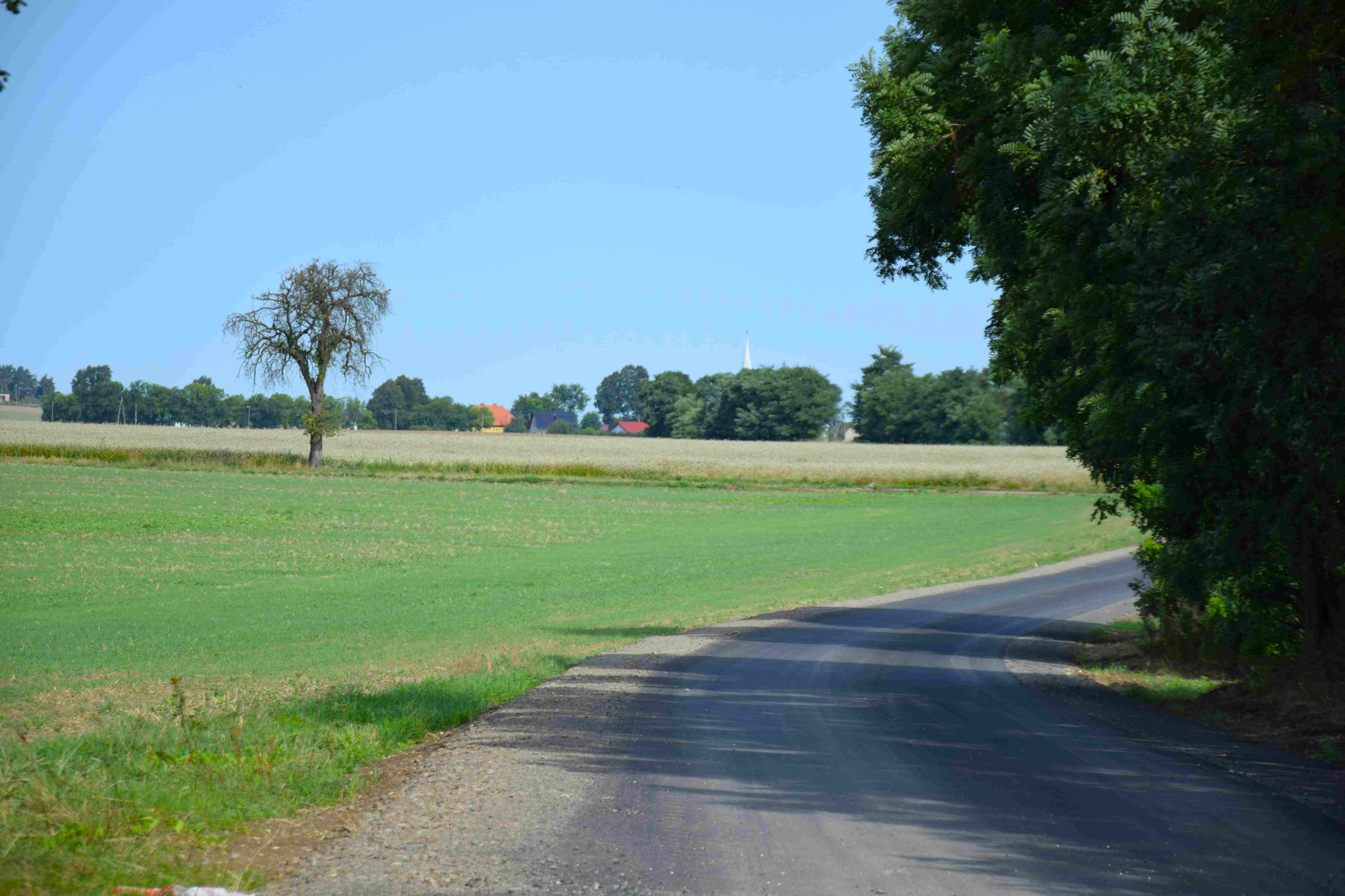 Odbiór inwestycji drogowej w gminie Chojnów           
