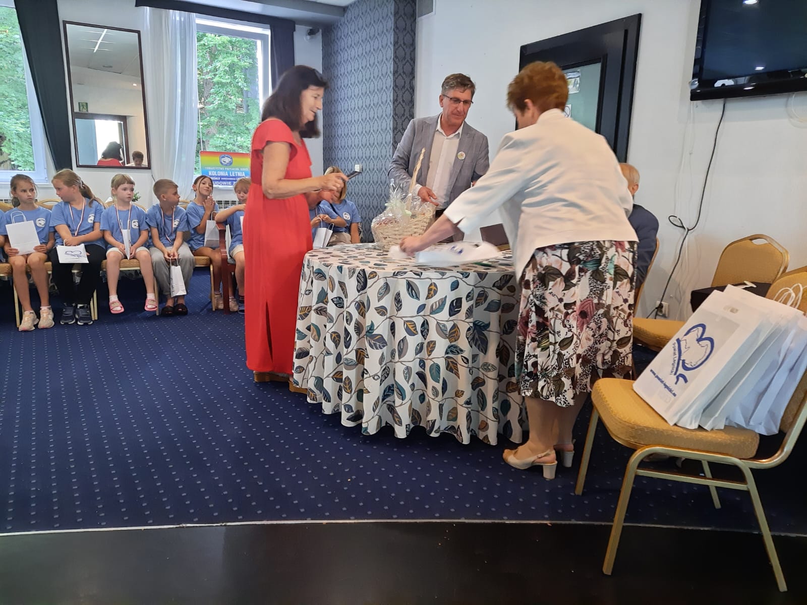 Władze powiatu odwiedziły letnie kolonie w Kudowie-Zdroju