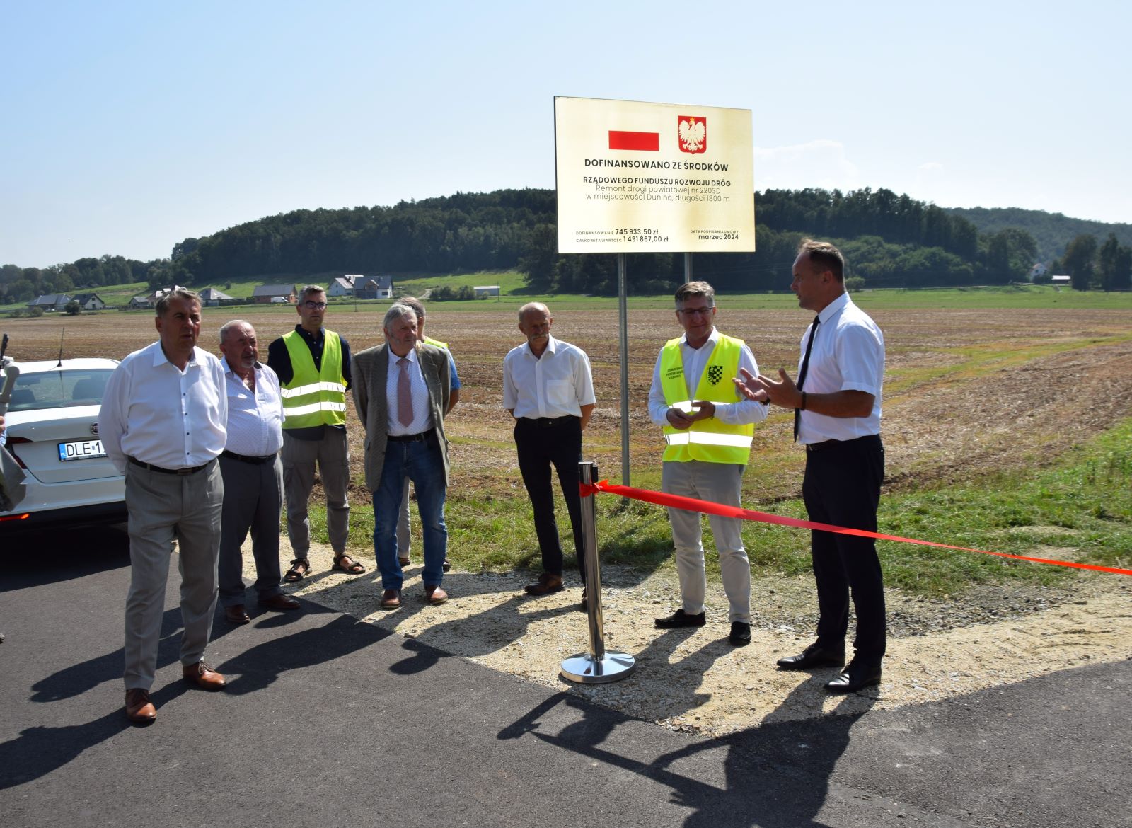 Zrealizowano inwestycje drogowe w gminie Krotoszyce