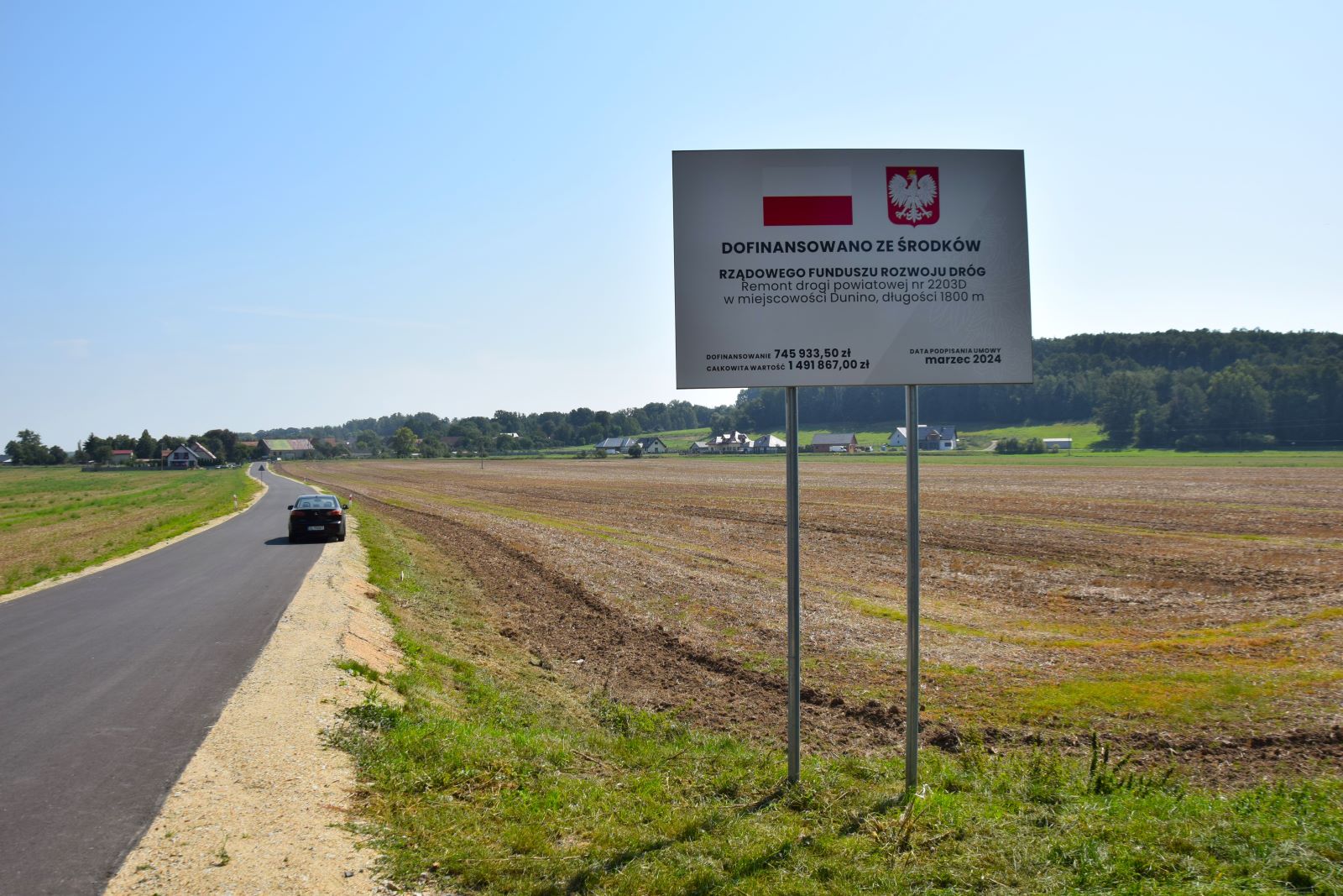 Zrealizowano inwestycje drogowe w gminie Krotoszyce
