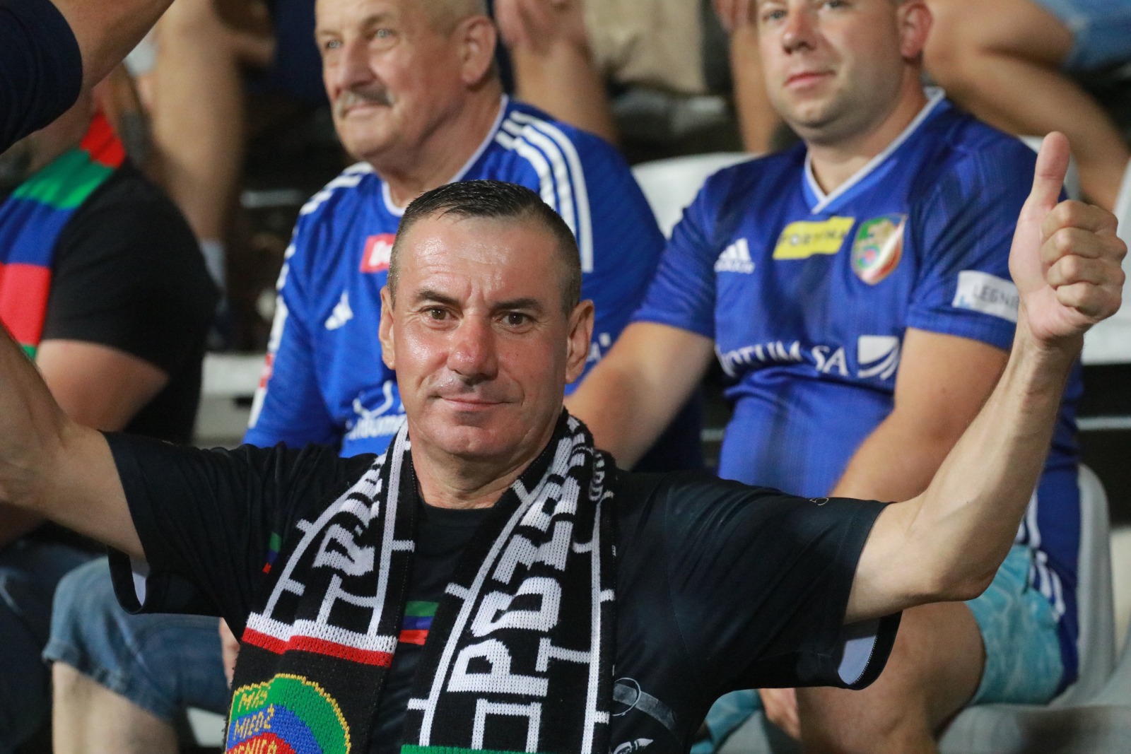 Blisko pięć tysięcy kibiców dopingowało piłkarzy Miedzi