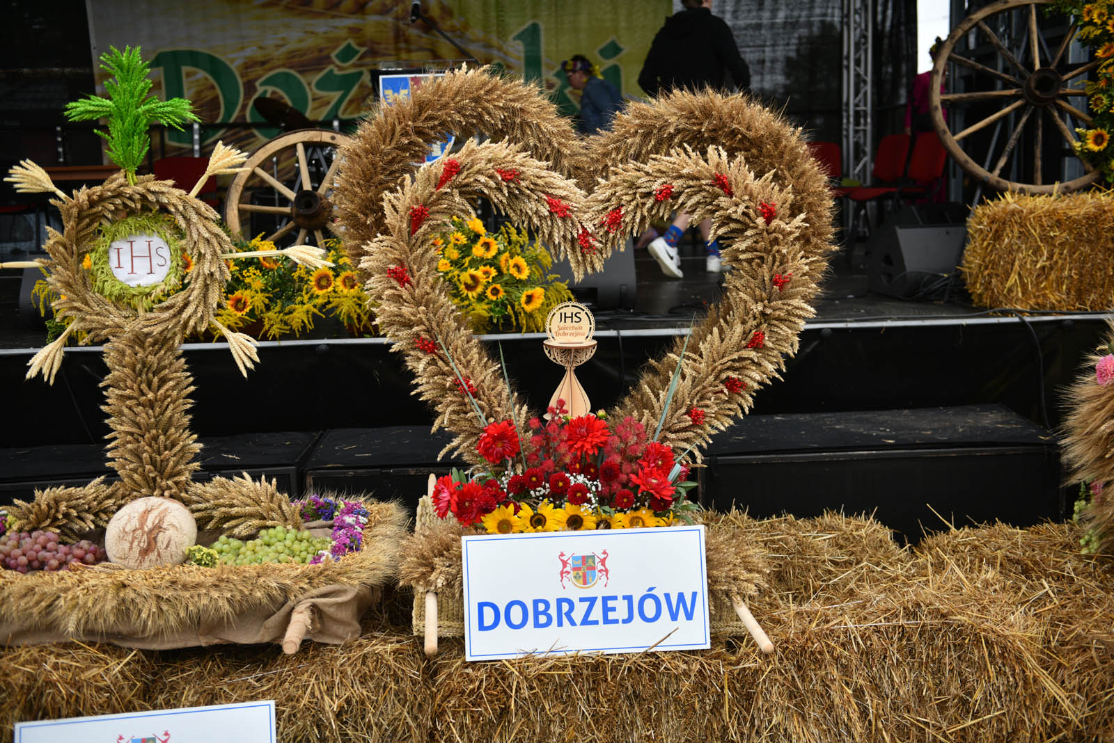 Dożynki Gminy Miłkowice w tym roku odbyły się w Grzymalinie