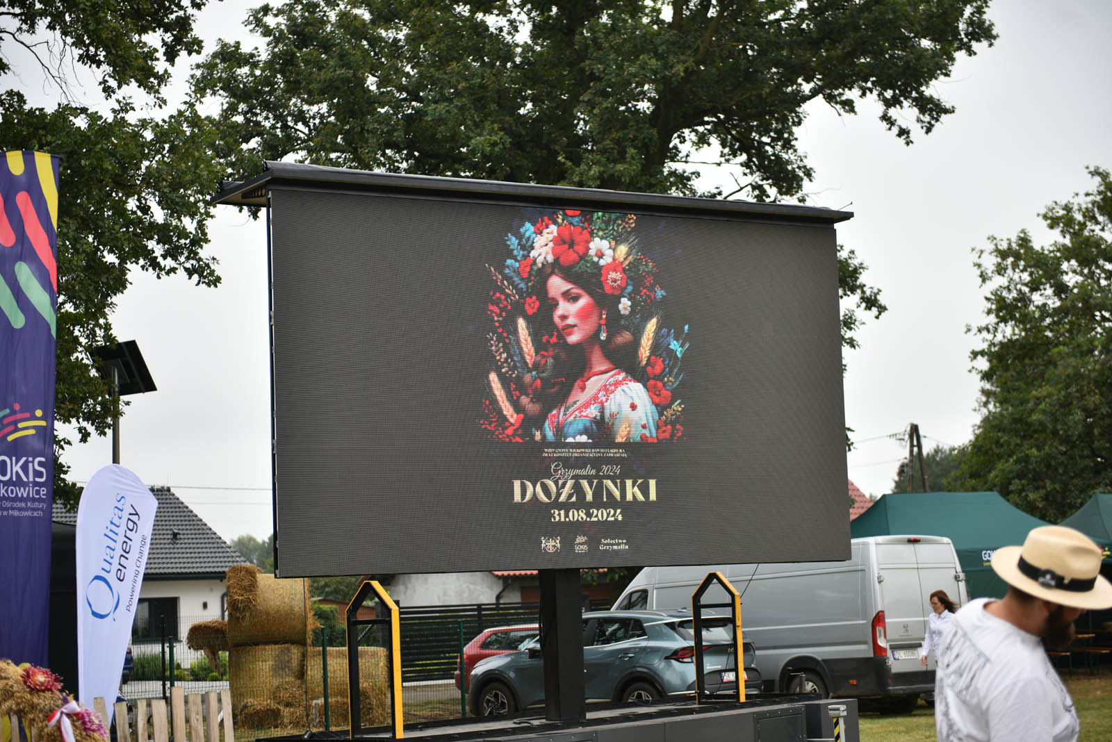 Dożynki Gminy Miłkowice w tym roku odbyły się w Grzymalinie