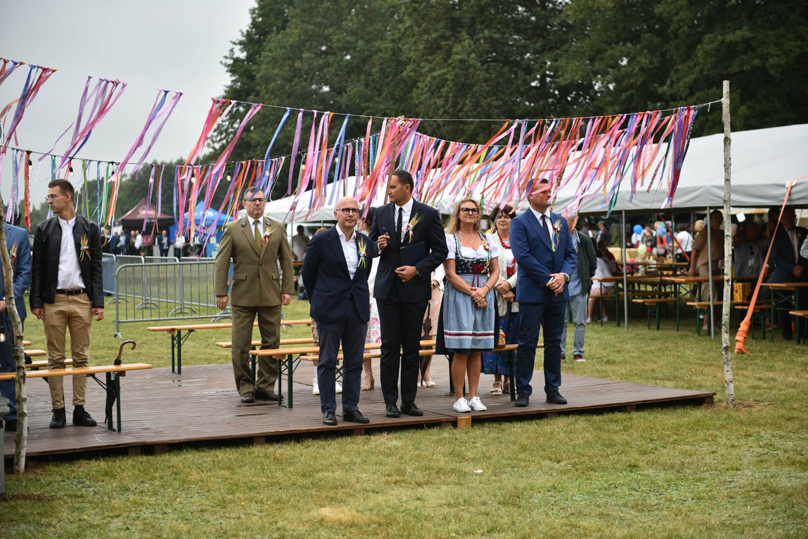 Dożynki Gminy Miłkowice w tym roku odbyły się w Grzymalinie