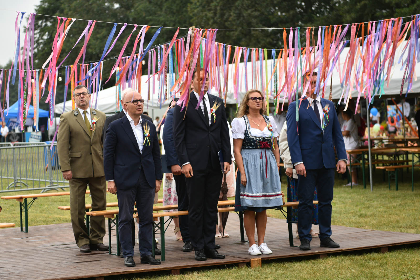 Dożynki Gminy Miłkowice w tym roku odbyły się w Grzymalinie