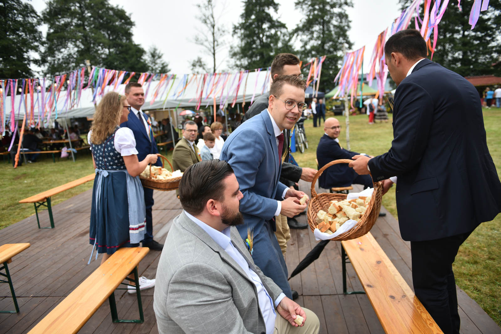 Dożynki Gminy Miłkowice w tym roku odbyły się w Grzymalinie