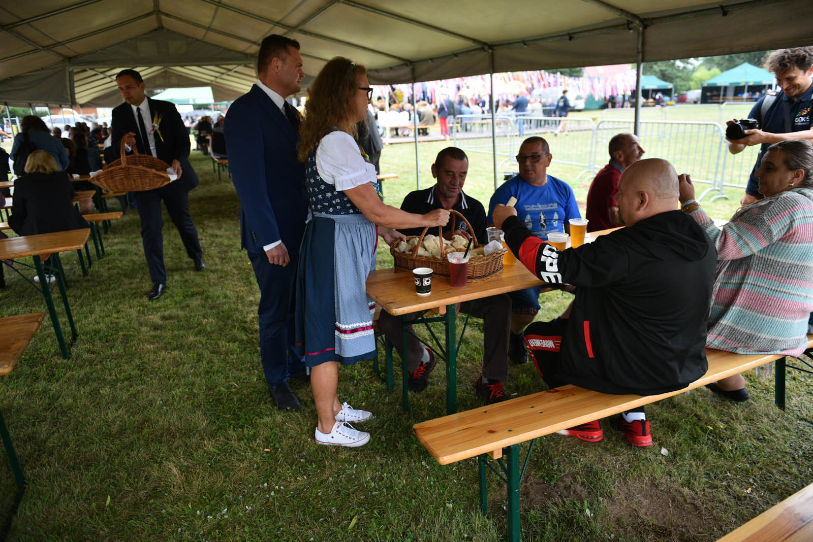 Dożynki Gminy Miłkowice w tym roku odbyły się w Grzymalinie
