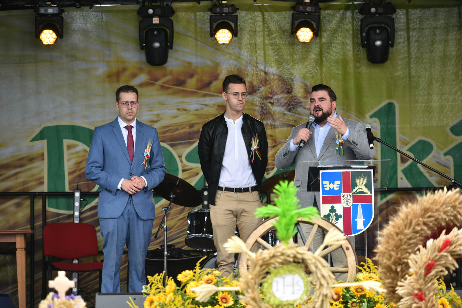 Dożynki Gminy Miłkowice w tym roku odbyły się w Grzymalinie