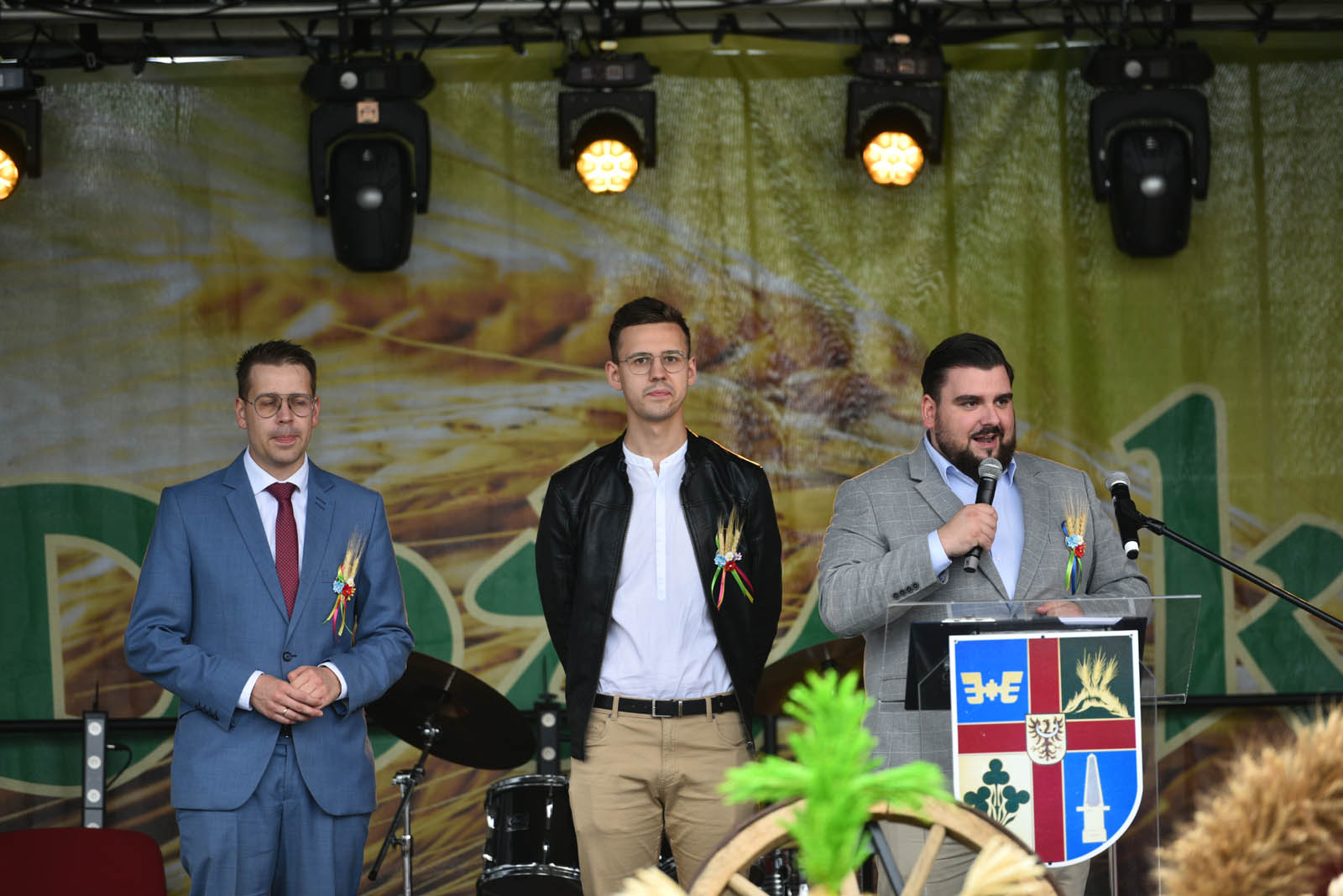 Dożynki Gminy Miłkowice w tym roku odbyły się w Grzymalinie