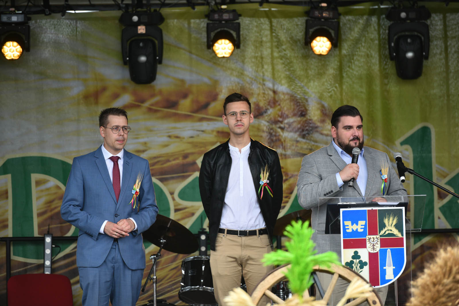 Dożynki Gminy Miłkowice w tym roku odbyły się w Grzymalinie