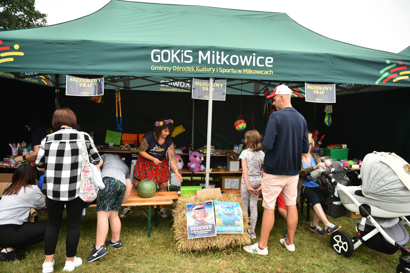 Dożynki Gminy Miłkowice w tym roku odbyły się w Grzymalinie