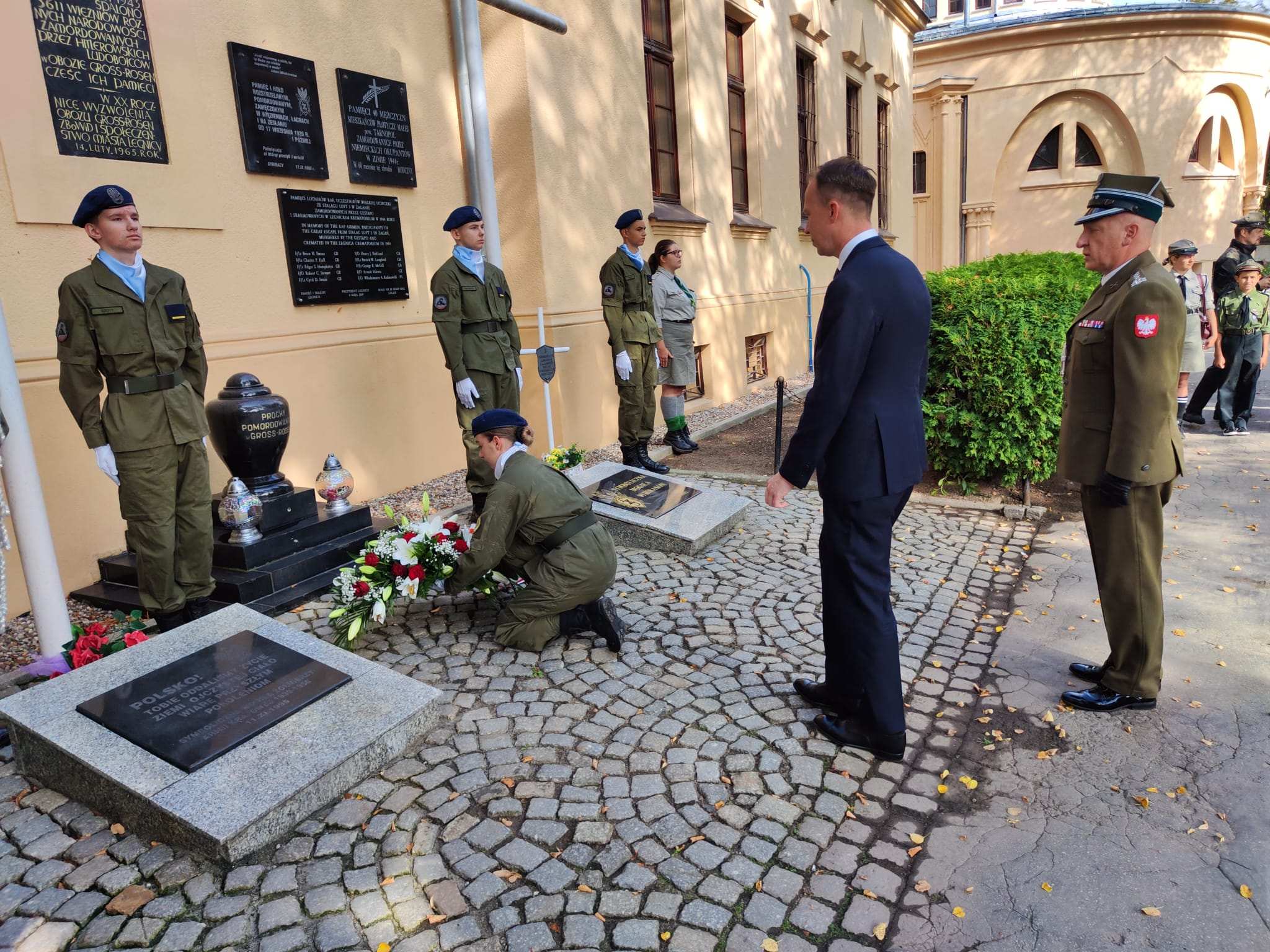 Legnica uczciła 85. rocznicę wybuchu II wojny światowej