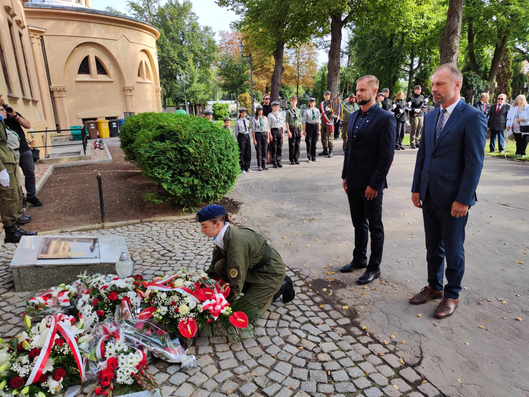 Legnica uczciła 85. rocznicę wybuchu II wojny światowej