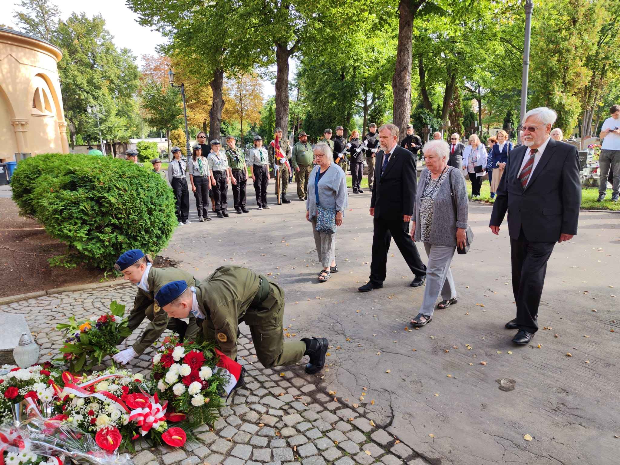 Legnica uczciła 85. rocznicę wybuchu II wojny światowej
