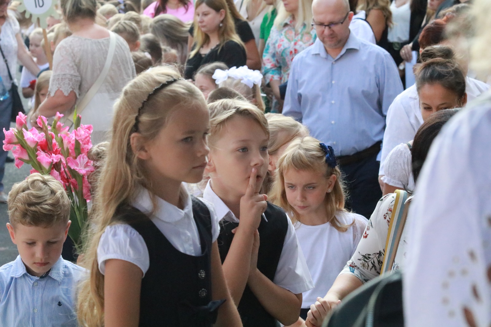 Rozpoczęcie roku szkolnego klas 1-3 w Szkole Podstawowej nr 7