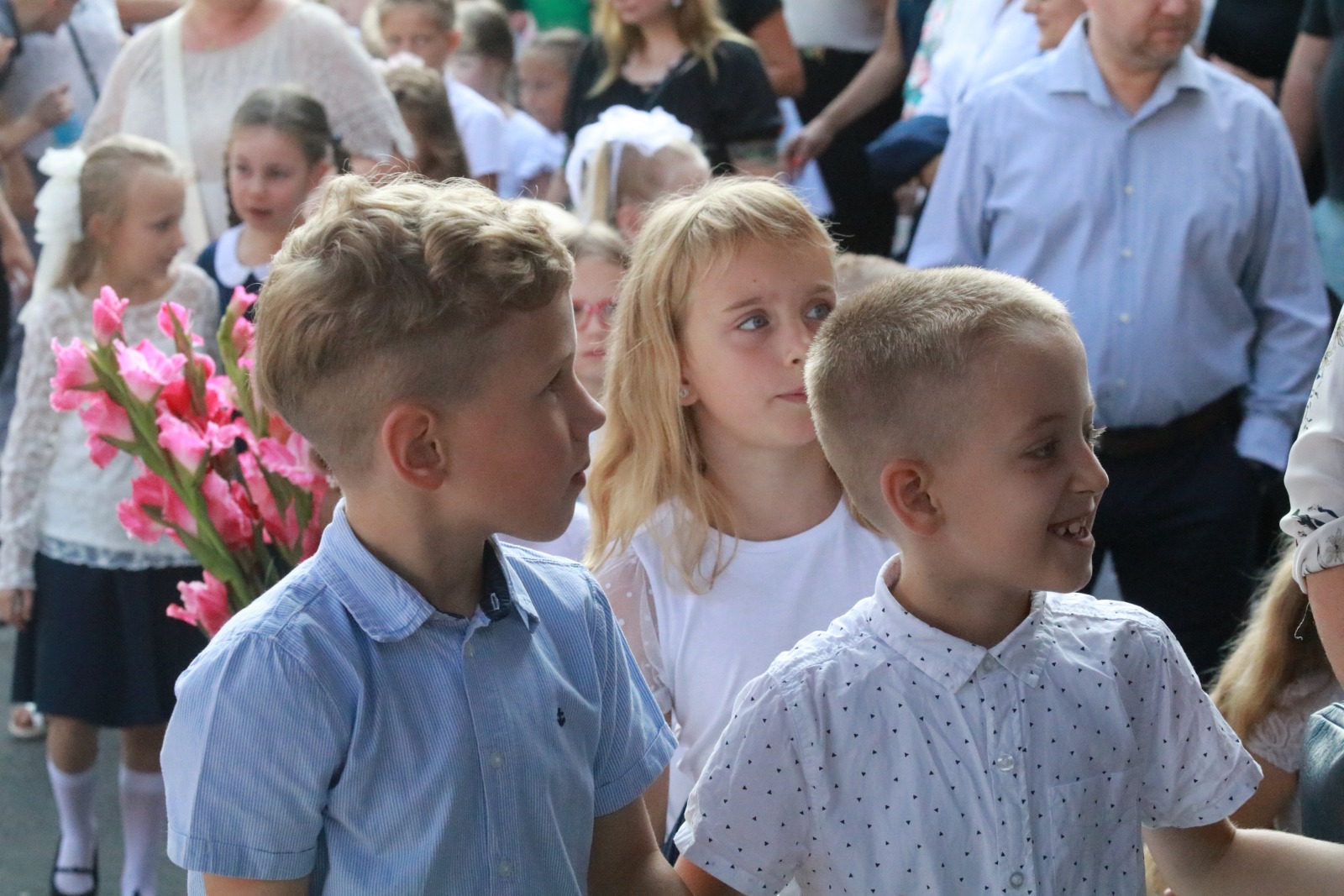 Rozpoczęcie roku szkolnego klas 1-3 w Szkole Podstawowej nr 7