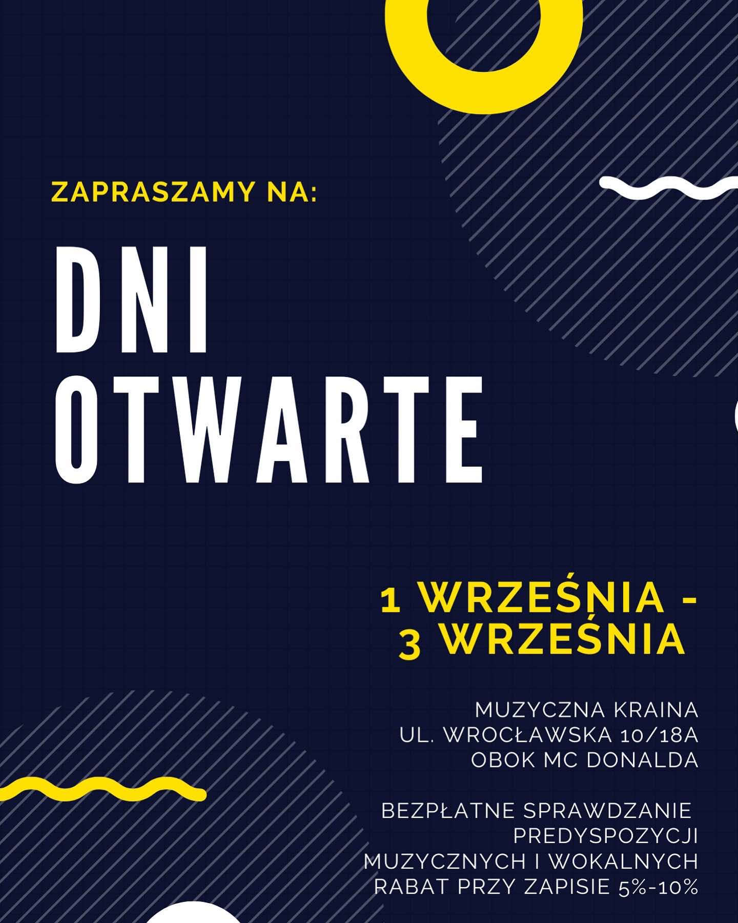 Wrzesień w „Muzycznej Krainie” – ruszają zapisy na zajęcia