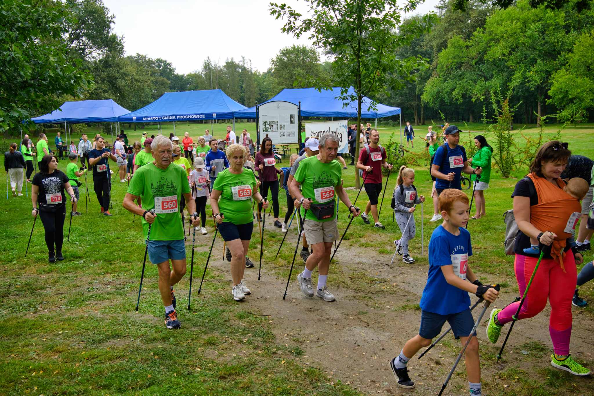 Wielkie święto Nordic Walking odbyło się w Prochowicach