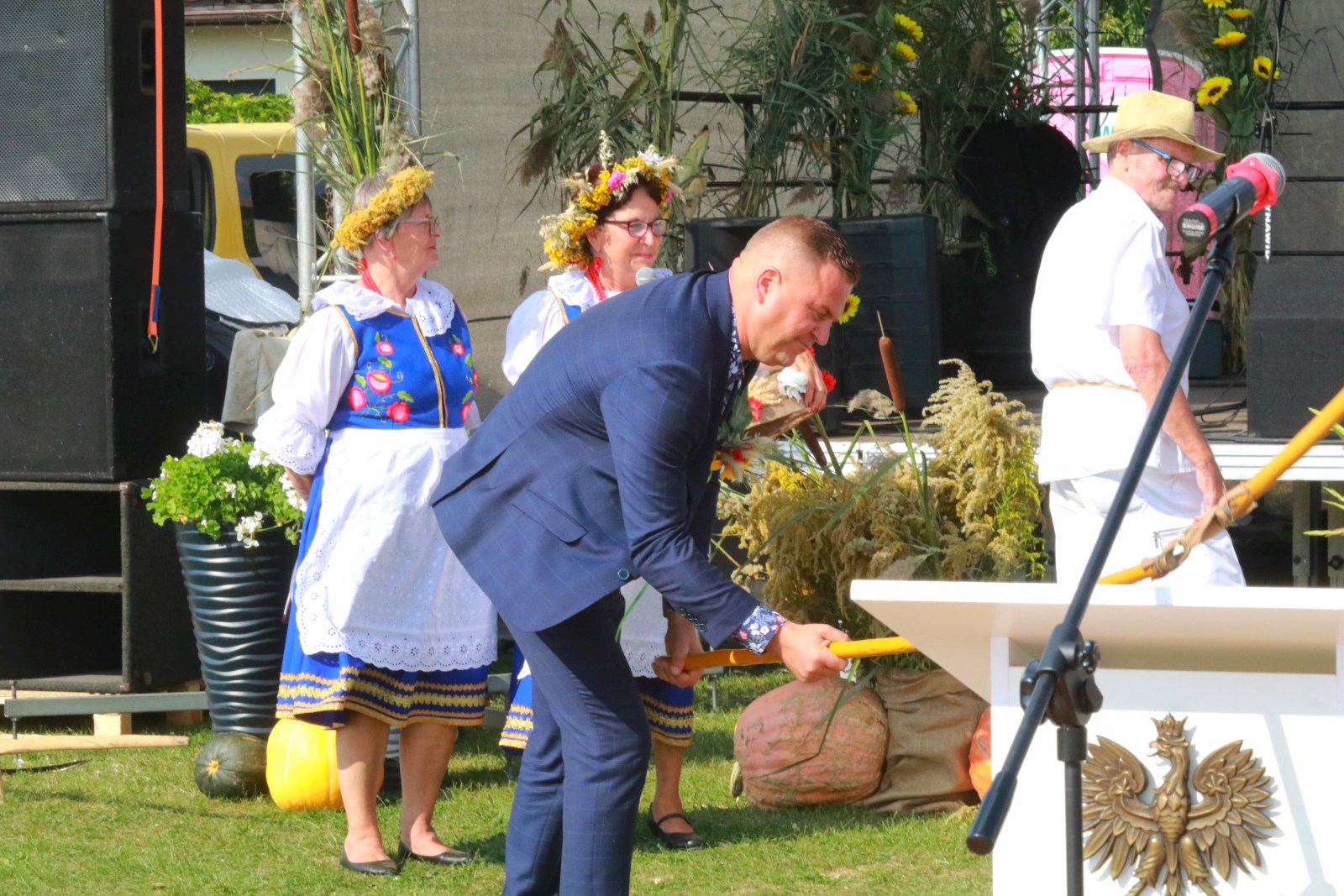 Mieszkańcy gminy Prochowice świętowali na dożynkach gminnych