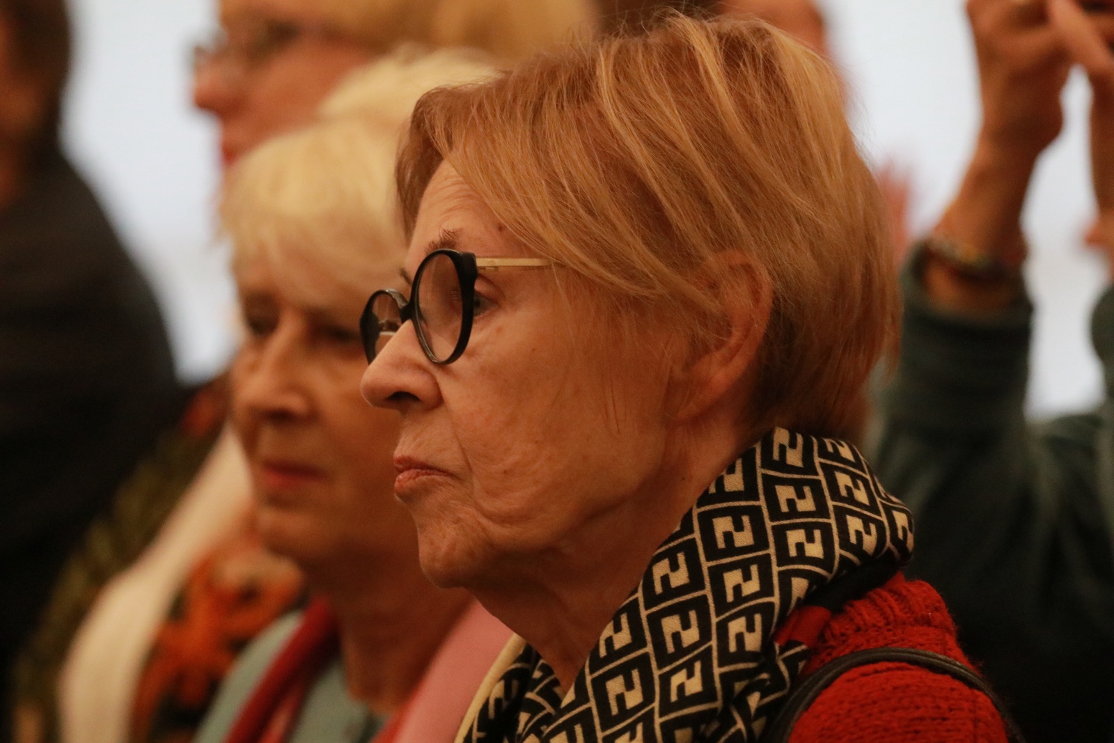 Kamera, Akcja! To jego żywioł. Krzystek na wernisażu w muzeum