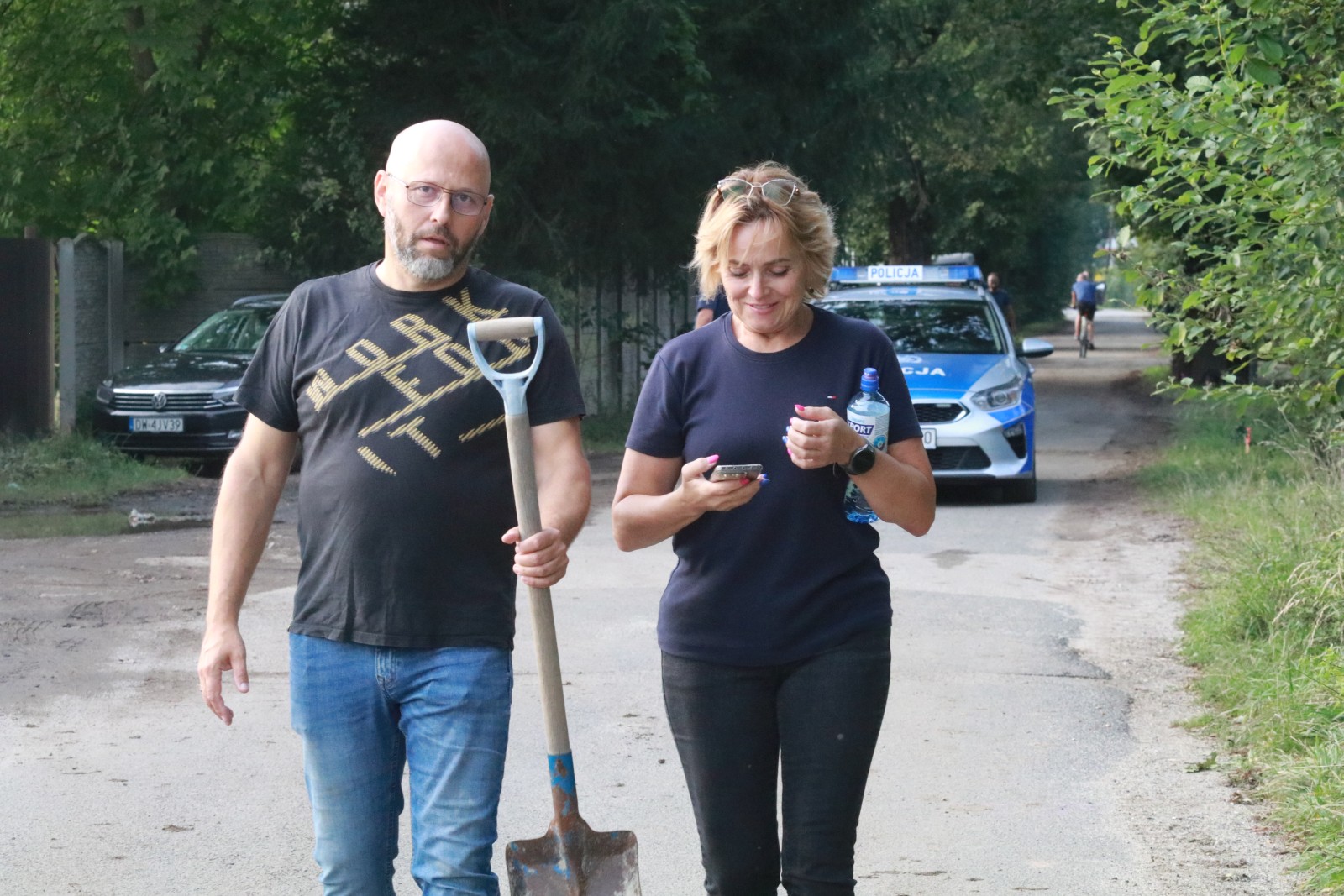 W Spalonej wszystkie ręce na pokład w walce z żywiołem