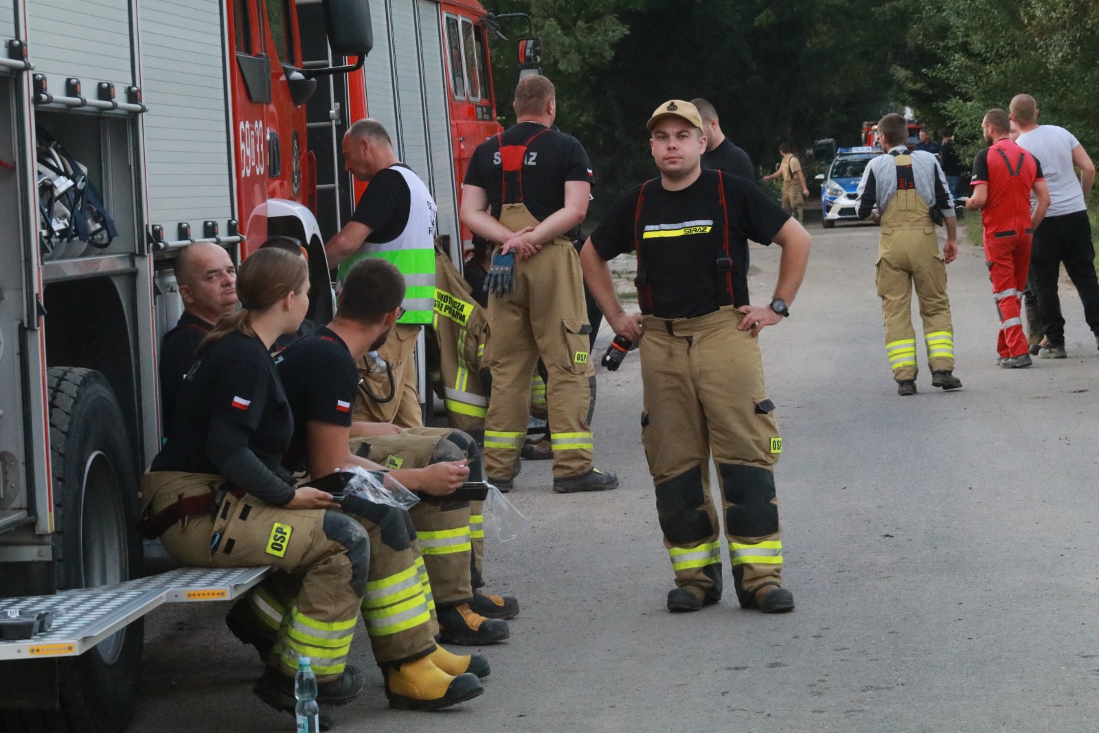 W Spalonej wszystkie ręce na pokład w walce z żywiołem