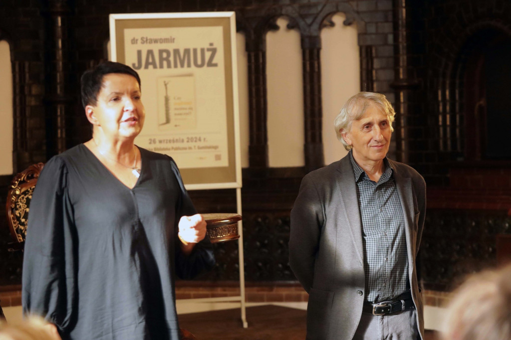 Spotkanie z dr. Sławomirem Jarmużem w Legnickiej Bibliotece Publicznej
