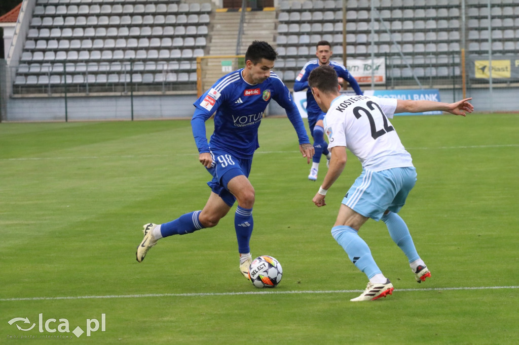 Wymęczony remis Miedzi Legnica