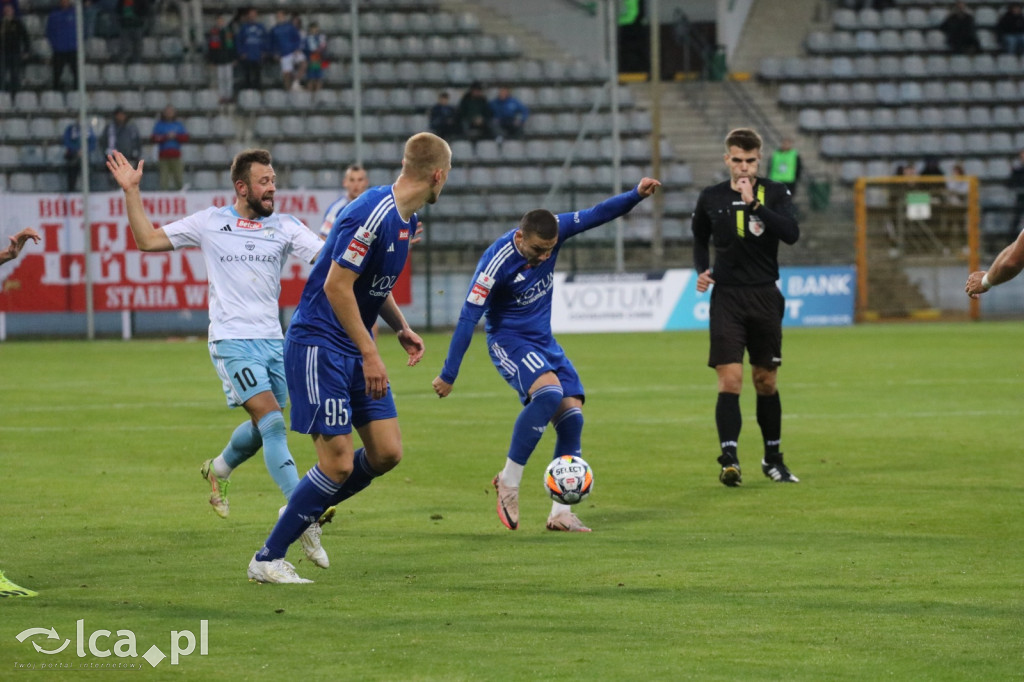 Wymęczony remis Miedzi Legnica