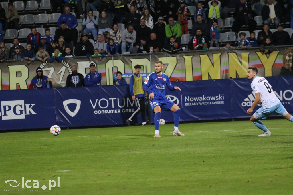 Wymęczony remis Miedzi Legnica