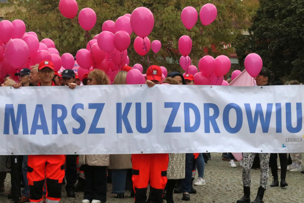 Październikowy Marsz ku Zdrowiu w Legnicy