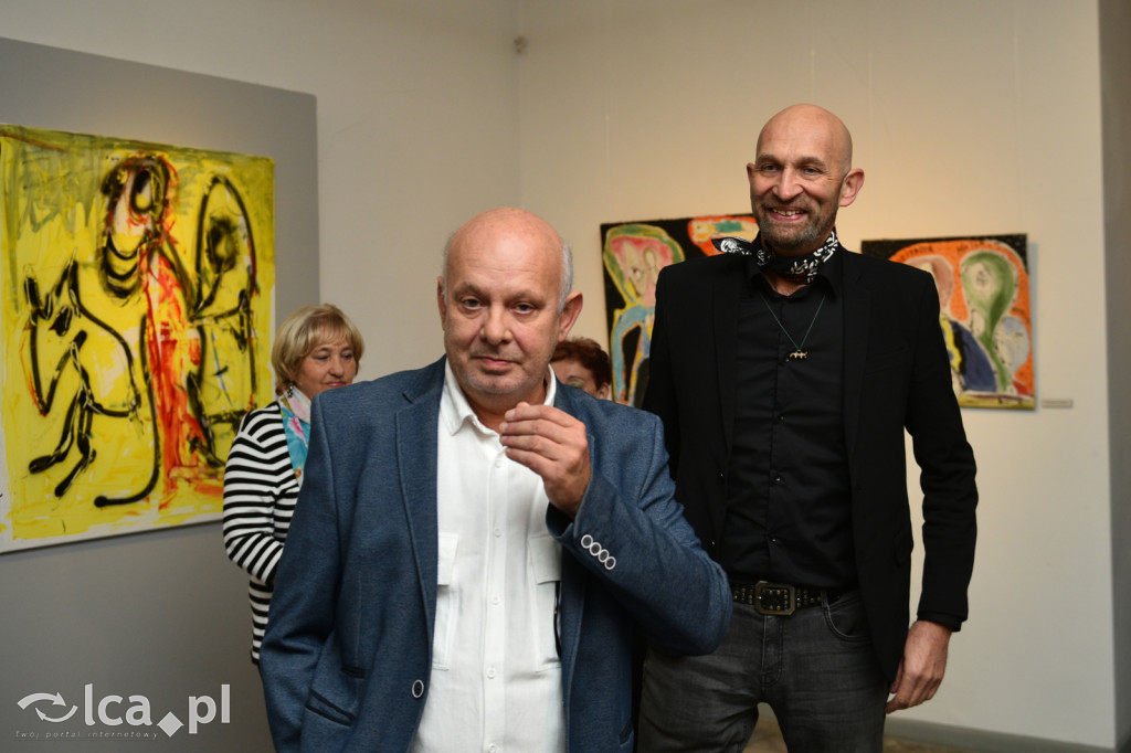 Wystawa obrazów Janusza Chabiora. Aktor w roli malarza