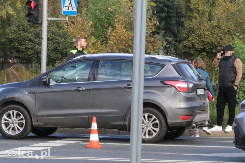 Zderzenie trzech aut na Wroclawskiej