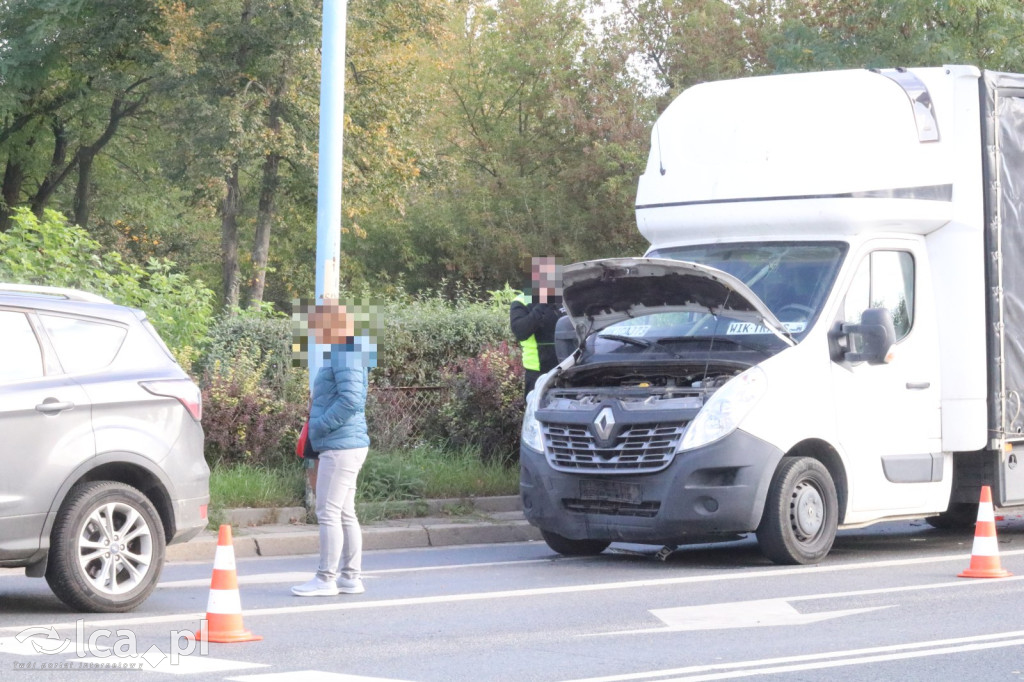 Zderzenie trzech aut na Wroclawskiej