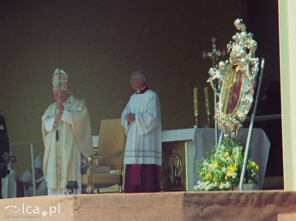 W 1997 roku Jan Paweł II był w Legnicy