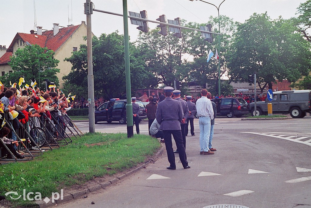 W 1997 roku Jan Paweł II był w Legnicy