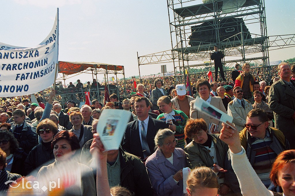 W 1997 roku Jan Paweł II był w Legnicy