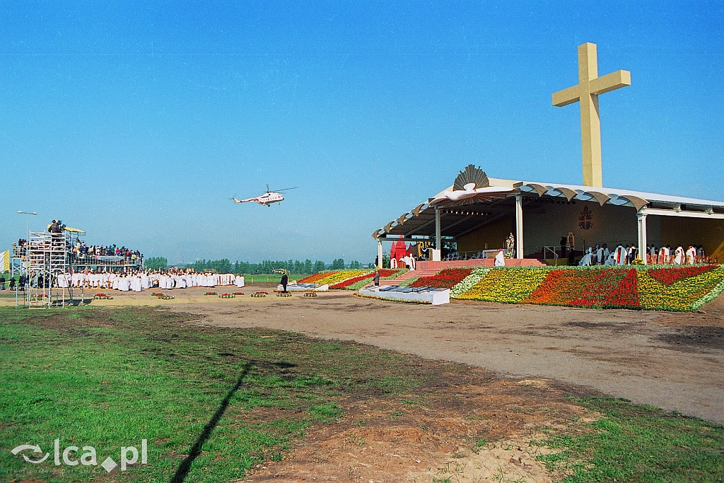 W 1997 roku Jan Paweł II był w Legnicy