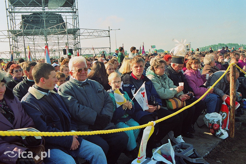 W 1997 roku Jan Paweł II był w Legnicy