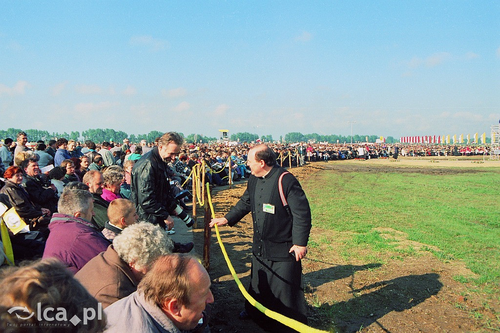 W 1997 roku Jan Paweł II był w Legnicy