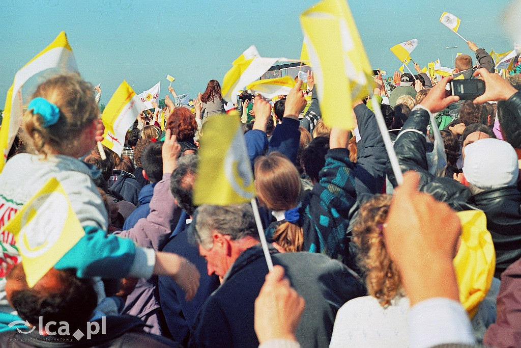 W 1997 roku Jan Paweł II był w Legnicy