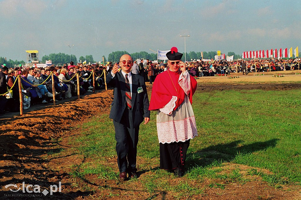 W 1997 roku Jan Paweł II był w Legnicy