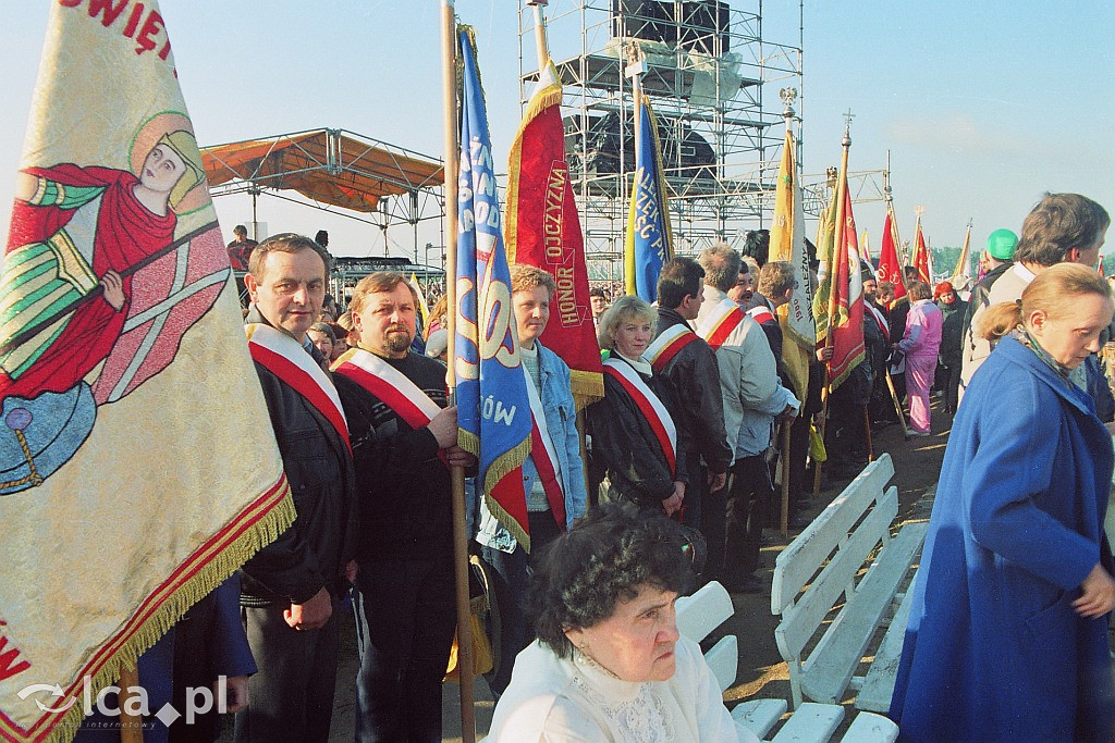 W 1997 roku Jan Paweł II był w Legnicy