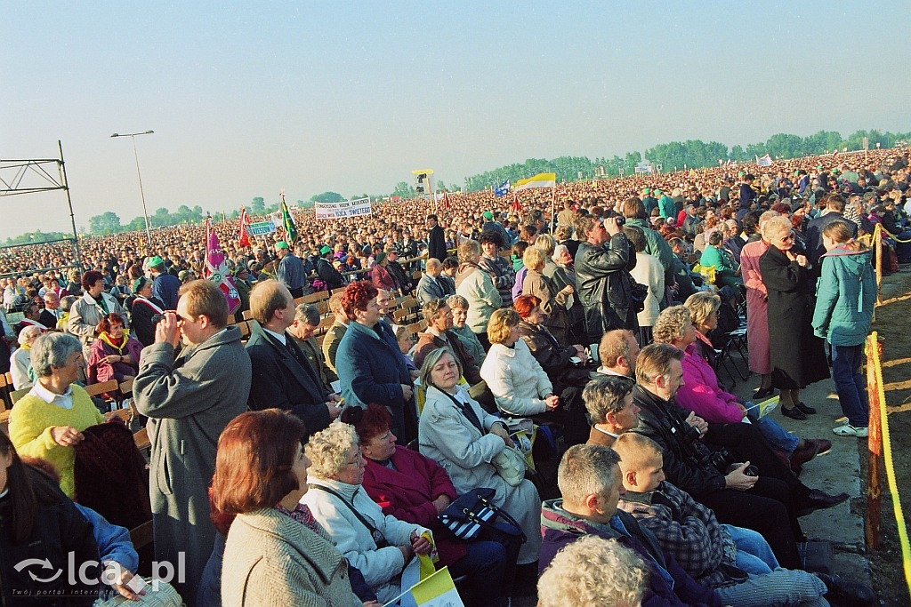 W 1997 roku Jan Paweł II był w Legnicy