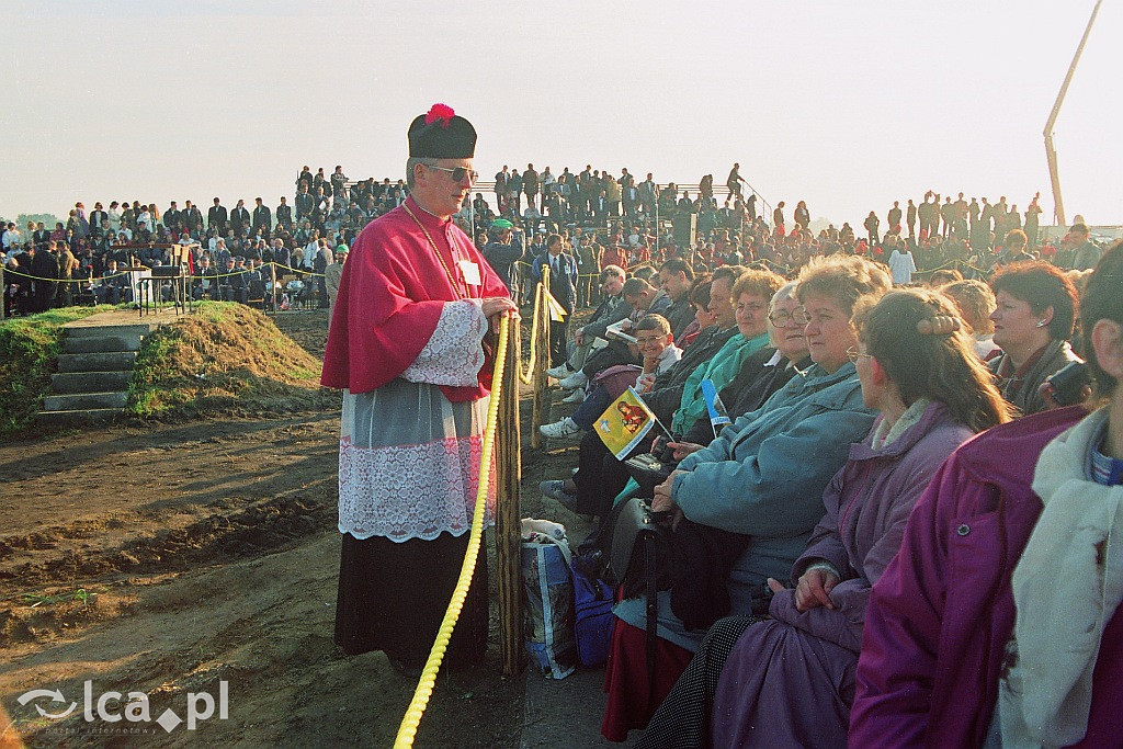 W 1997 roku Jan Paweł II był w Legnicy