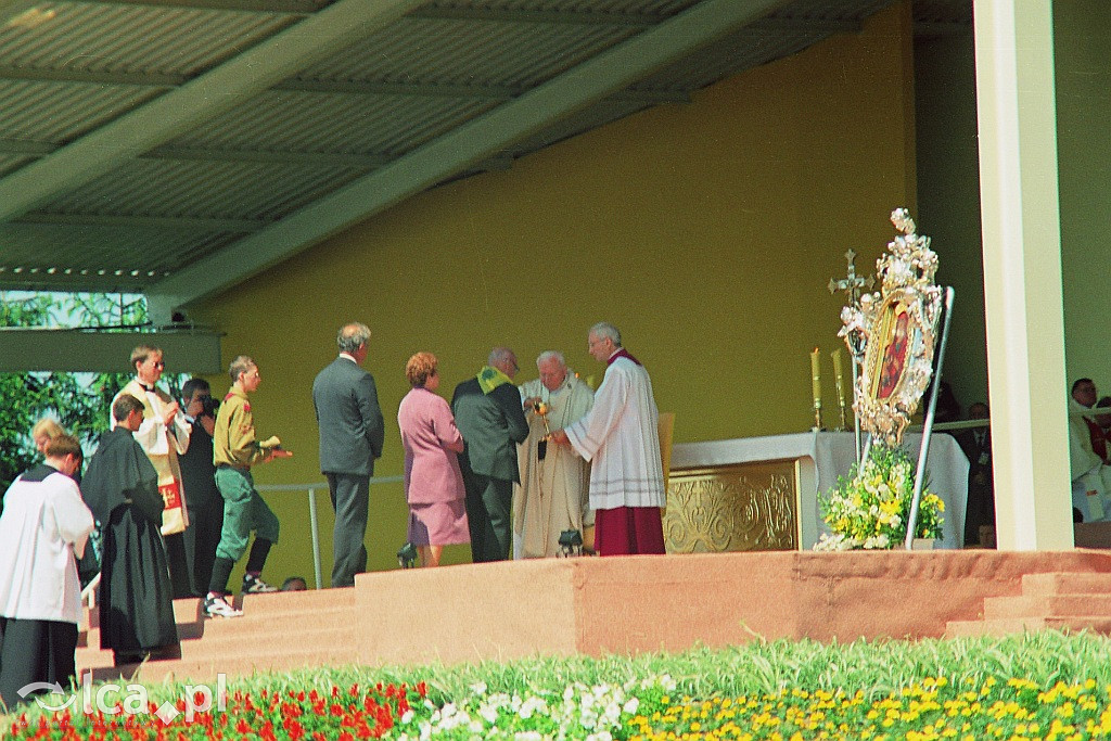 W 1997 roku Jan Paweł II był w Legnicy